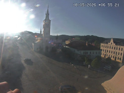 Náměstí, koste sv. Markéty