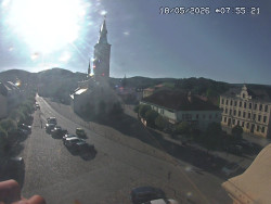 Náměstí, koste sv. Markéty