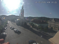 Náměstí, koste sv. Markéty