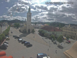 Náměstí, koste sv. Markéty