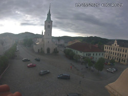 Náměstí, koste sv. Markéty