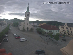 Náměstí, koste sv. Markéty