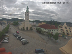 Náměstí, koste sv. Markéty