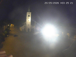 Náměstí, koste sv. Markéty