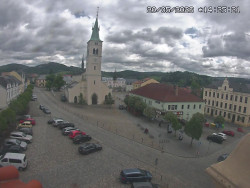 Náměstí, koste sv. Markéty