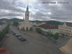 Náměstí, koste sv. Markéty