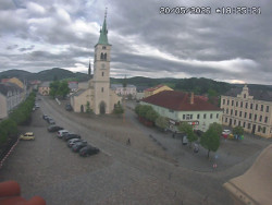 Náměstí, koste sv. Markéty