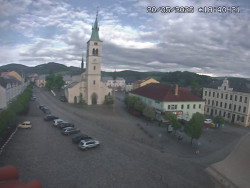 Náměstí, koste sv. Markéty