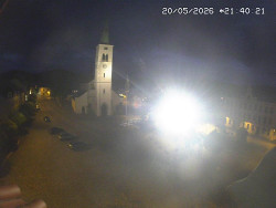 Náměstí, koste sv. Markéty