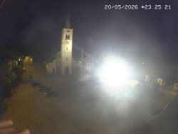 Náměstí, koste sv. Markéty