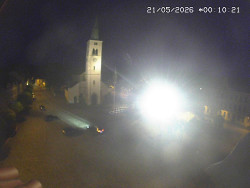 Náměstí, koste sv. Markéty