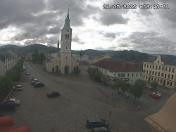 Náměstí, koste sv. Markéty