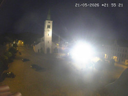 Náměstí, koste sv. Markéty
