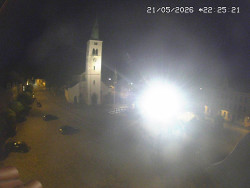 Náměstí, koste sv. Markéty