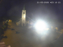 Náměstí, koste sv. Markéty