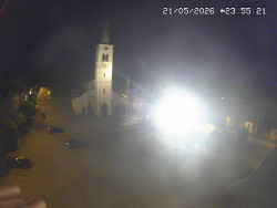 Náměstí, koste sv. Markéty