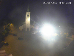 Náměstí, koste sv. Markéty