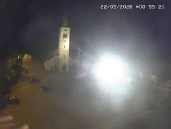 Náměstí, koste sv. Markéty