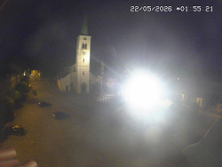 Náměstí, koste sv. Markéty