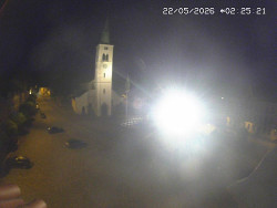 Náměstí, koste sv. Markéty