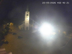 Náměstí, koste sv. Markéty