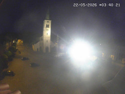Náměstí, koste sv. Markéty