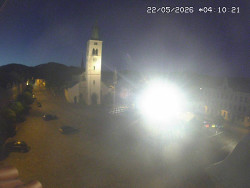 Náměstí, koste sv. Markéty