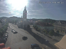Náměstí, koste sv. Markéty
