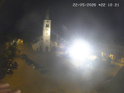 Náměstí, koste sv. Markéty