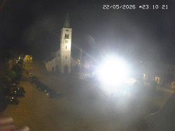Náměstí, koste sv. Markéty
