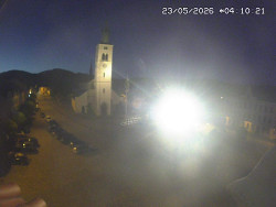 Náměstí, koste sv. Markéty
