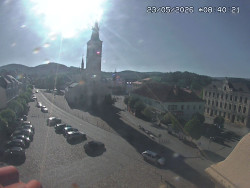 Náměstí, koste sv. Markéty