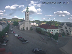 Náměstí, koste sv. Markéty
