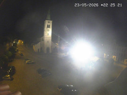 Náměstí, koste sv. Markéty
