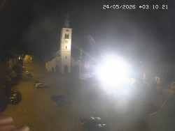 Náměstí, koste sv. Markéty