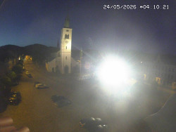Náměstí, koste sv. Markéty