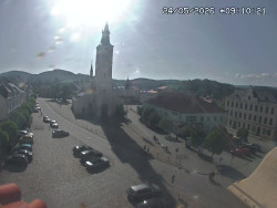 Náměstí, koste sv. Markéty