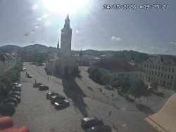 Náměstí, koste sv. Markéty