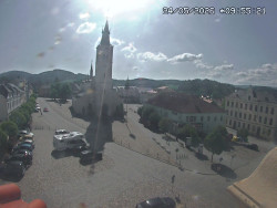 Náměstí, koste sv. Markéty