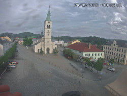 Náměstí, koste sv. Markéty