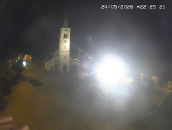 Náměstí, koste sv. Markéty