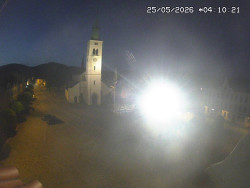 Náměstí, koste sv. Markéty