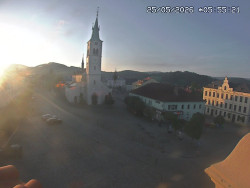 Náměstí, koste sv. Markéty