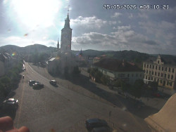 Náměstí, koste sv. Markéty