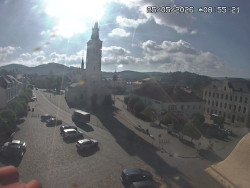 Náměstí, koste sv. Markéty