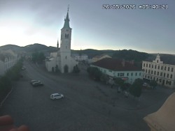 Náměstí, koste sv. Markéty