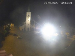 Náměstí, koste sv. Markéty