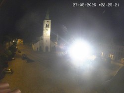 Náměstí, koste sv. Markéty