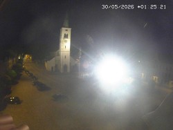 Náměstí, koste sv. Markéty