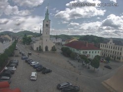 Náměstí, koste sv. Markéty